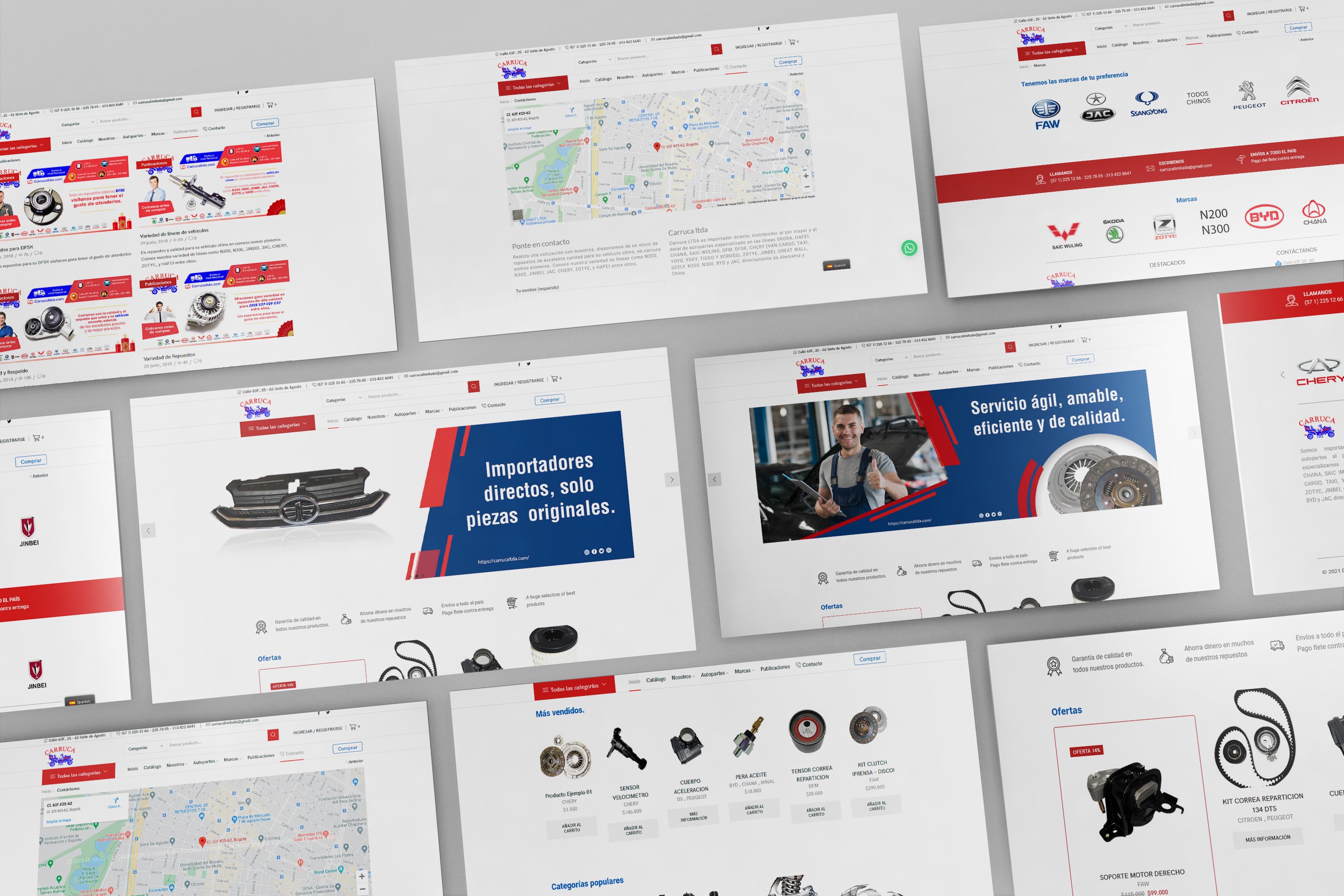 Carruca — pieza del portafolio de CreativeLAB