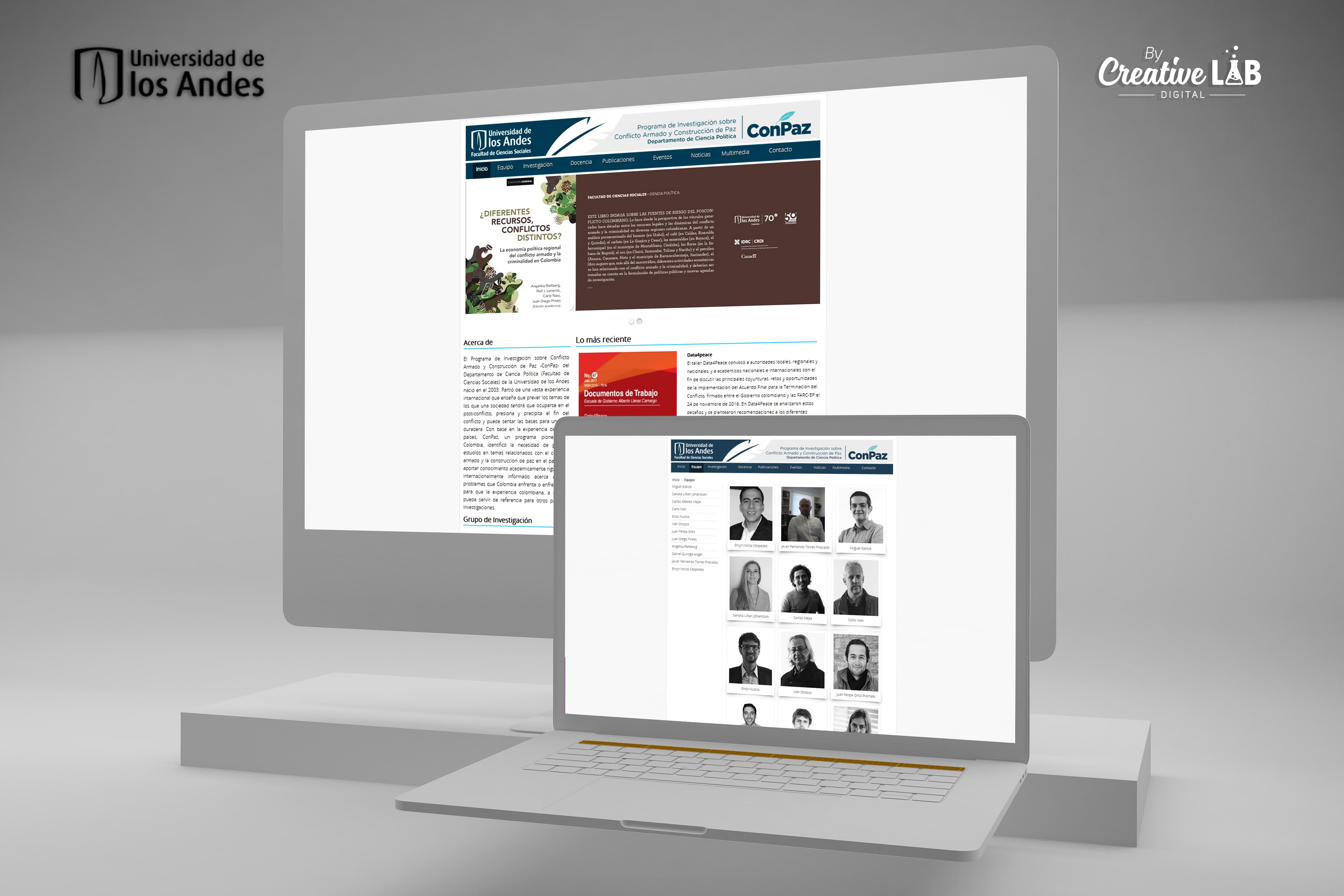 ConPaz — pieza del portafolio de CreativeLAB