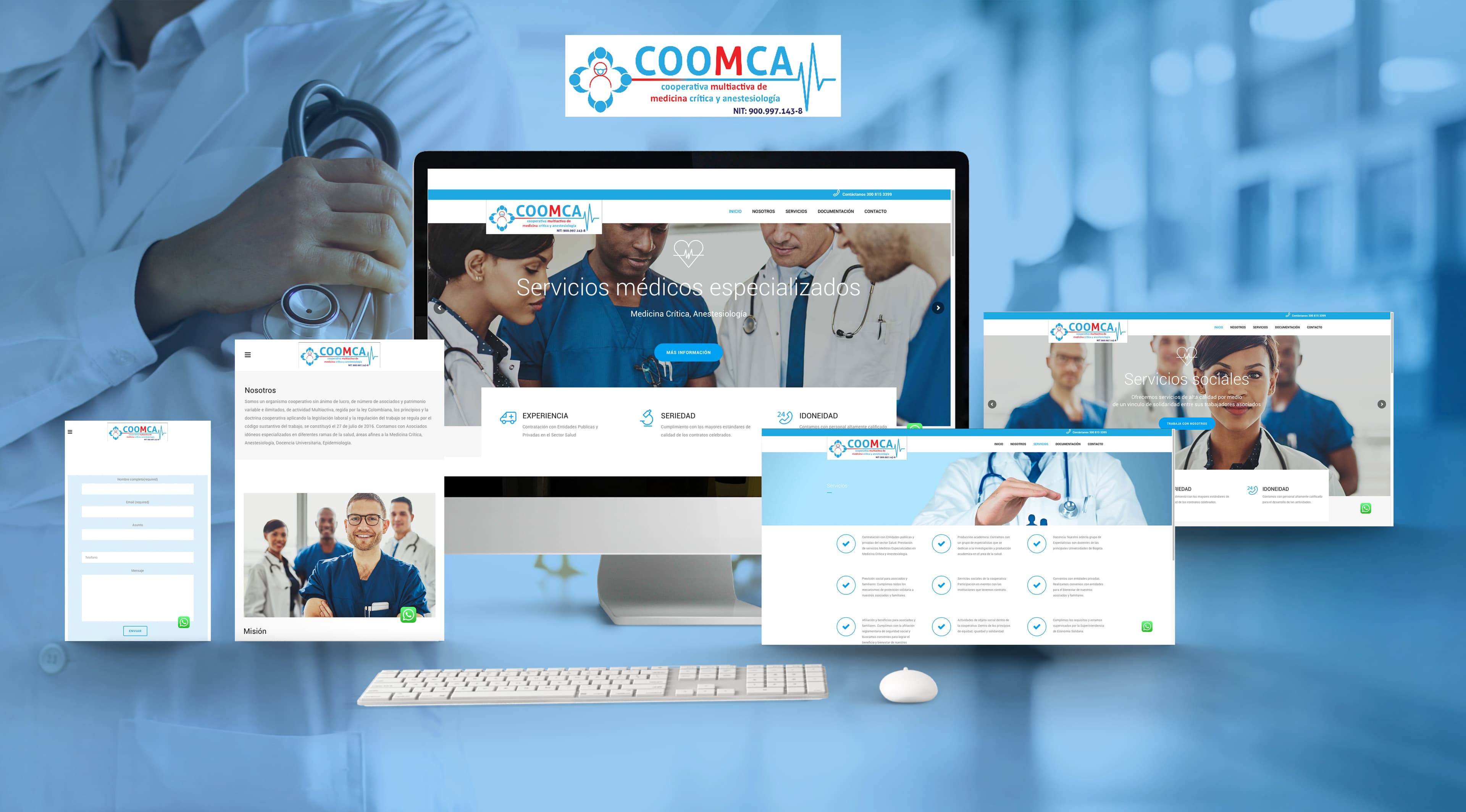 Coomca — pieza del portafolio de CreativeLAB