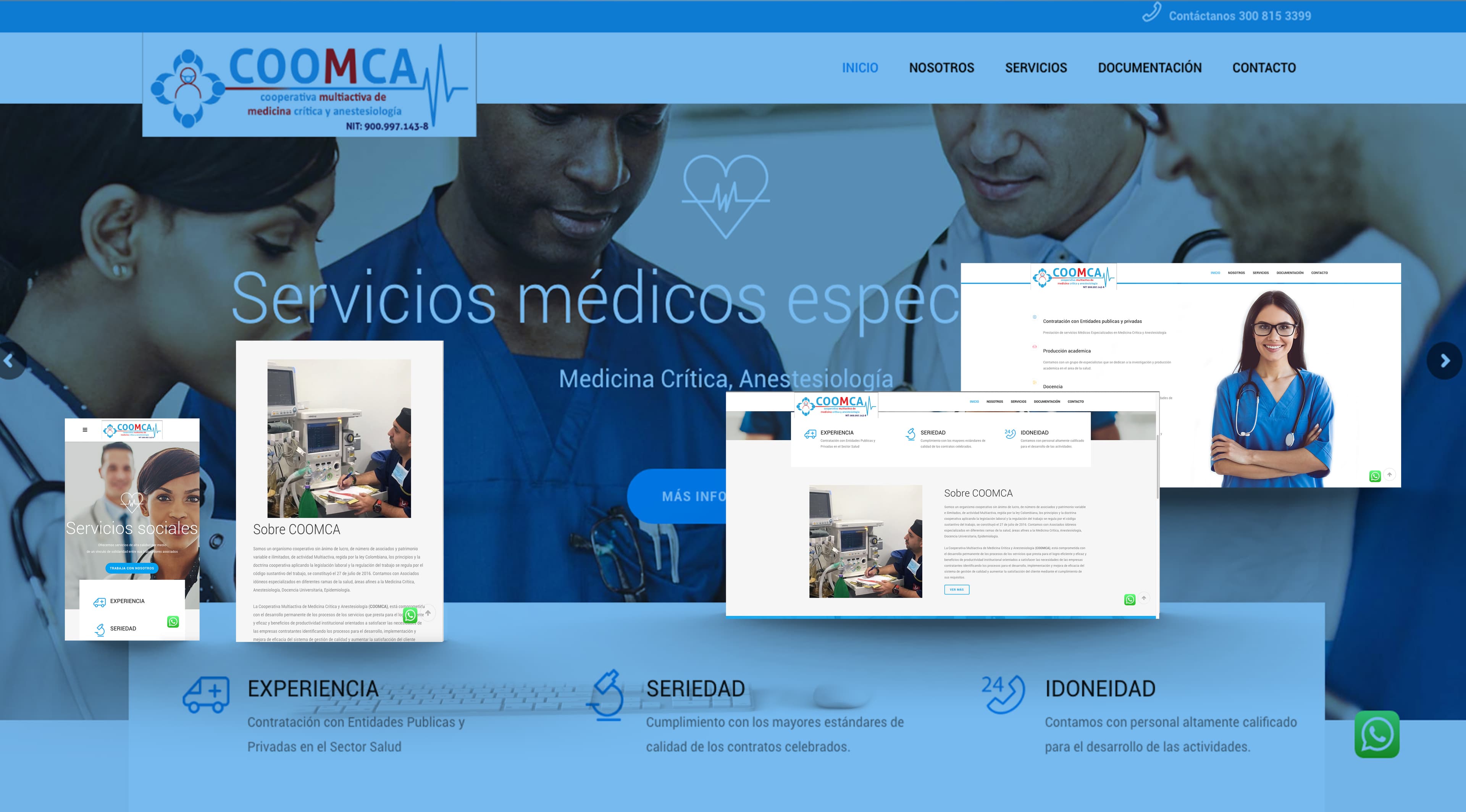 Coomca — pieza del portafolio de CreativeLAB