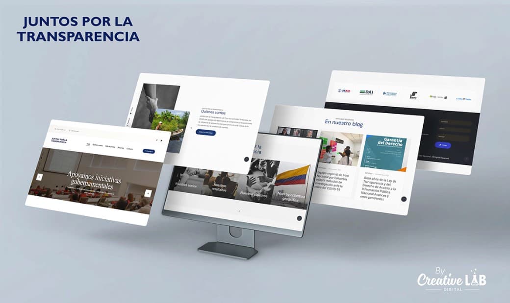 DAI / USAID — Juntos por la Transparencia — pieza del portafolio de CreativeLAB