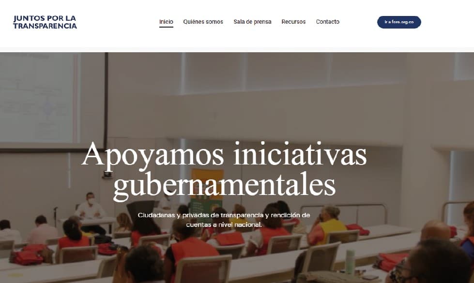 DAI / USAID — Juntos por la Transparencia — pieza del portafolio de CreativeLAB