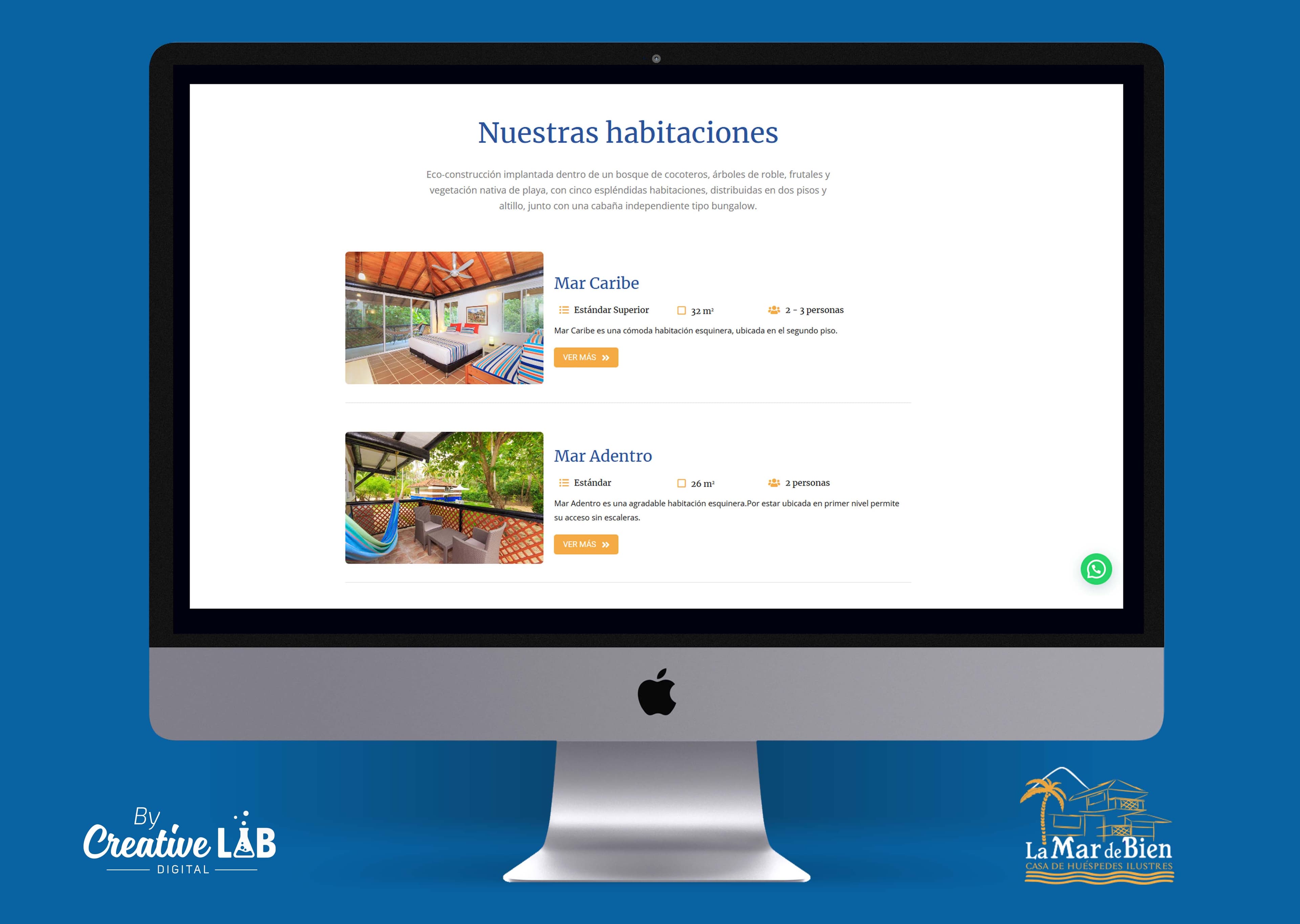 Hotel La Mar de Bien — pieza del portafolio de CreativeLAB