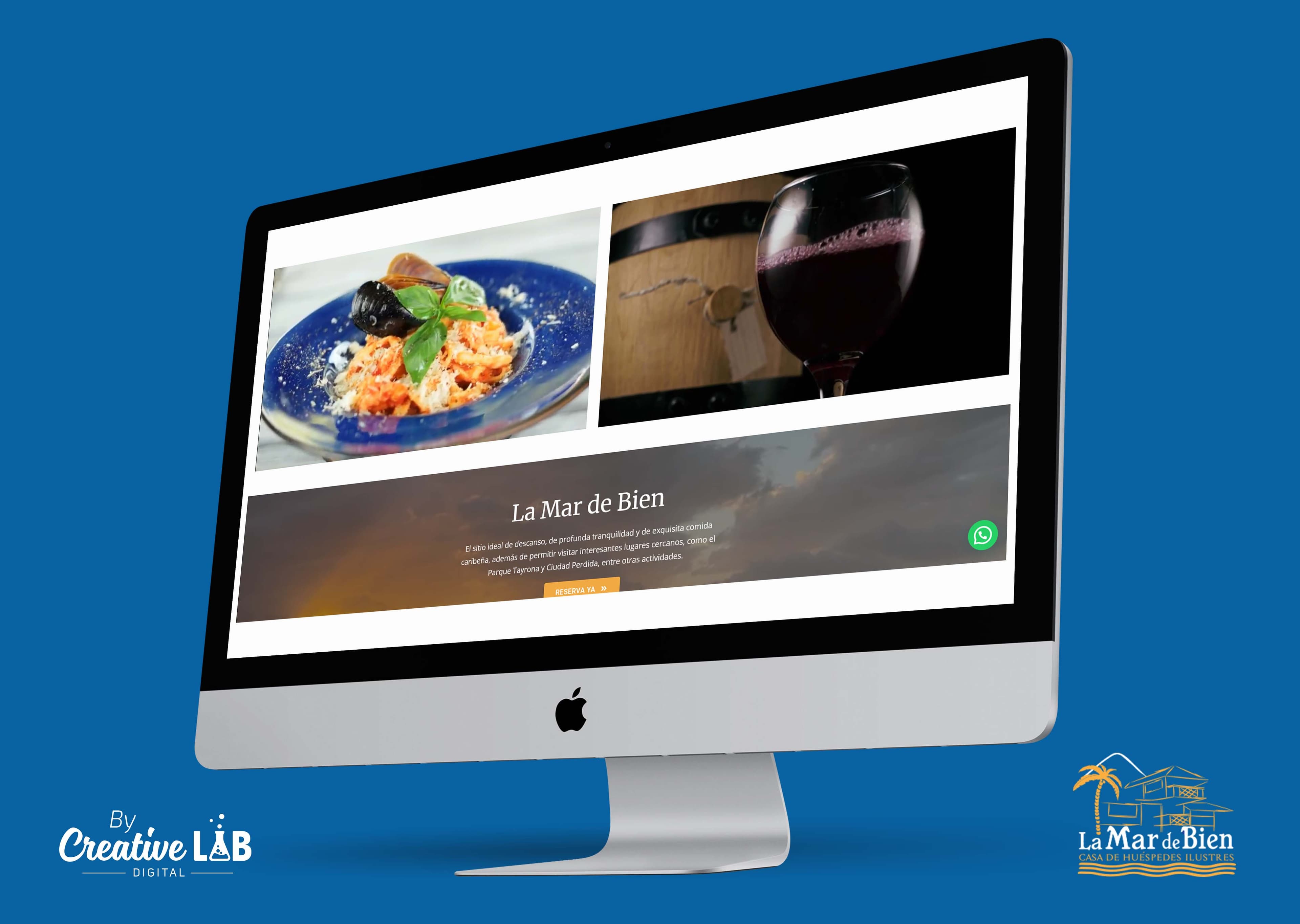 Hotel La Mar de Bien — pieza del portafolio de CreativeLAB