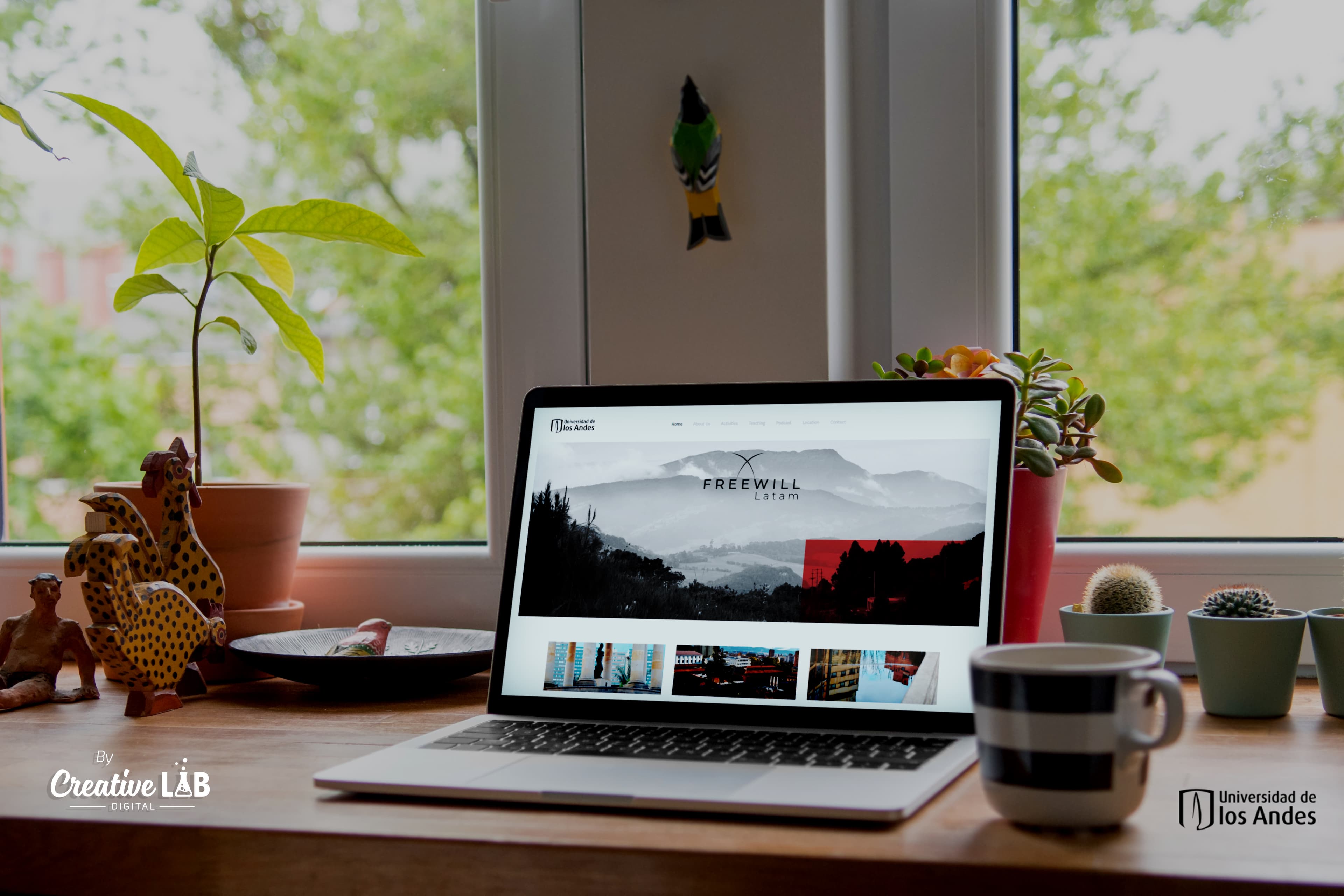 Universidad de los Andes — pieza del portafolio de CreativeLAB