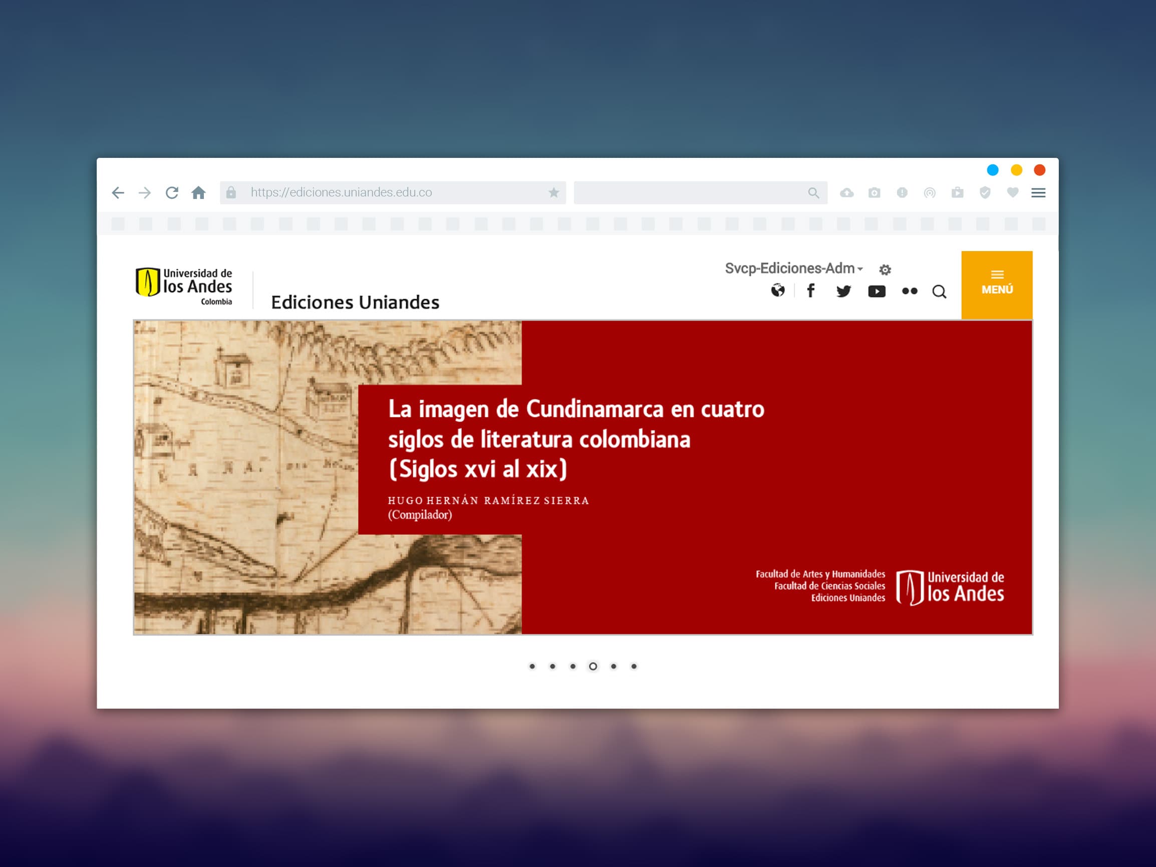 Universidad de los Andes — pieza del portafolio de CreativeLAB