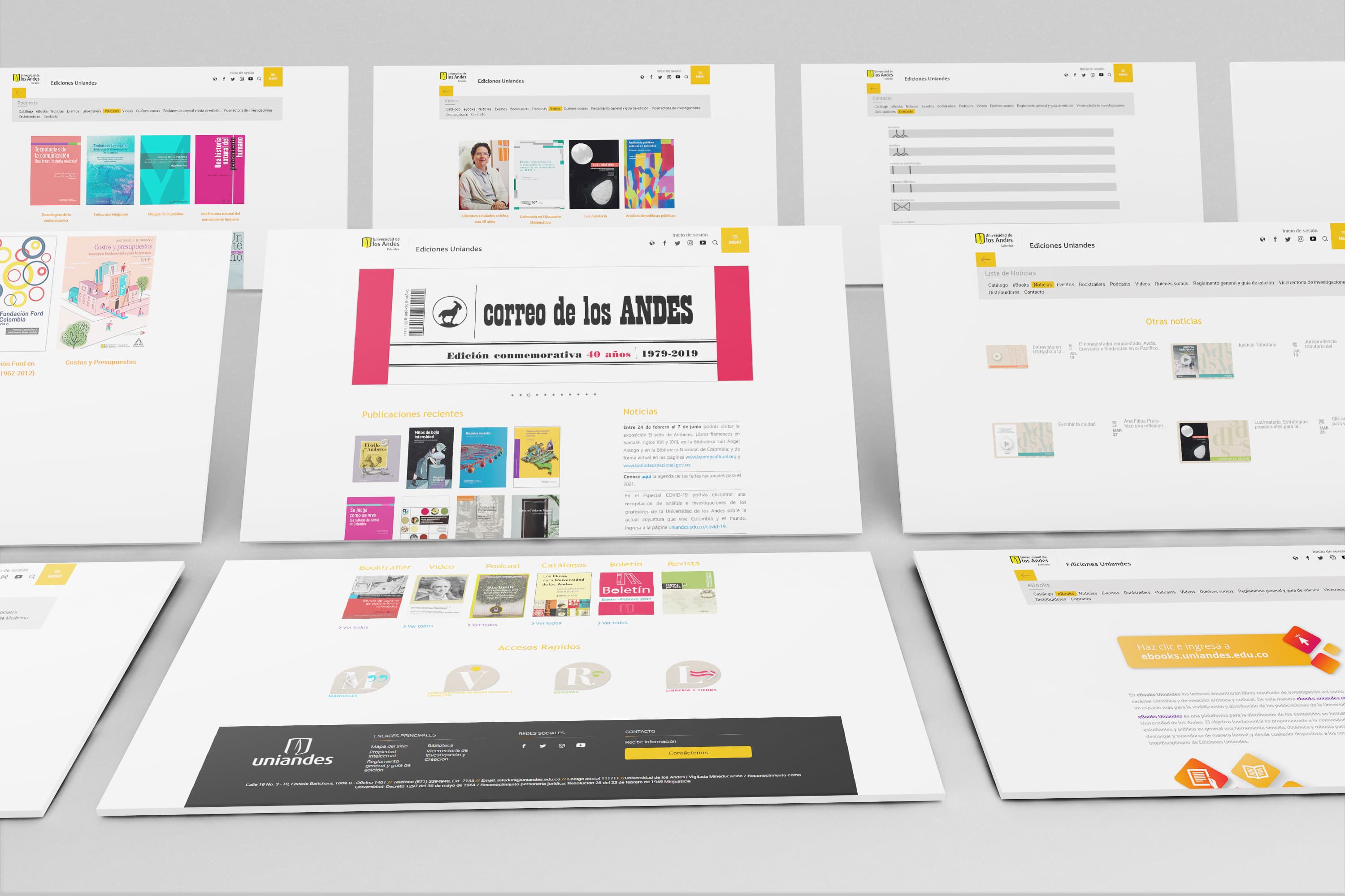 Universidad de los Andes — pieza del portafolio de CreativeLAB