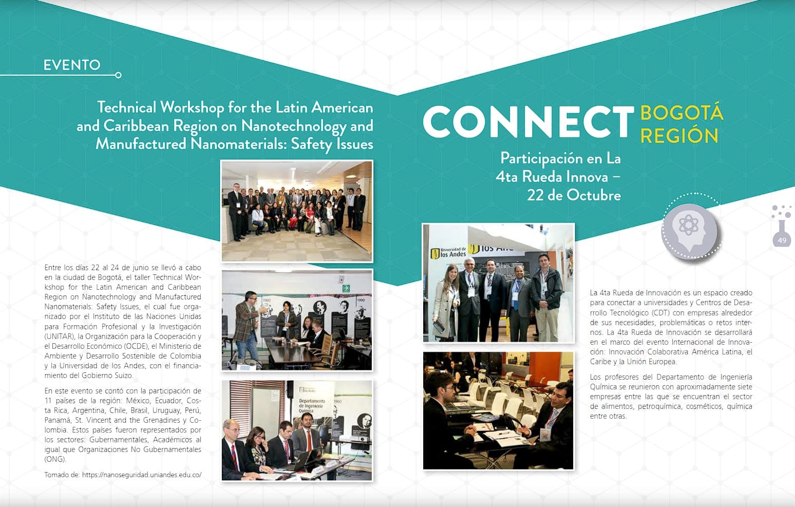 Universidad de los Andes — pieza del portafolio de CreativeLAB
